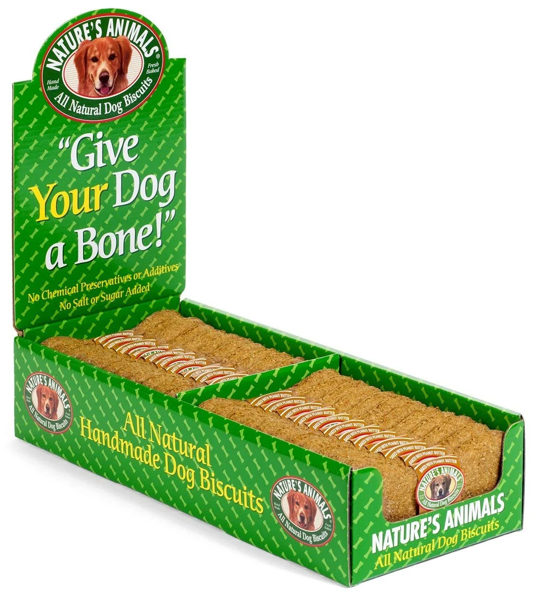 Relaxed Nature’s Animals Bakery Biscuits All Natural Dog Treats 24 Count Healthy