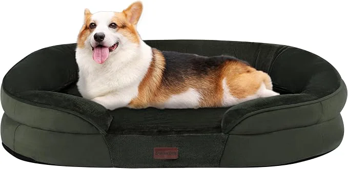 Casual Dwanton Orthopedic Dog Bed for Medium Dogs Excellent