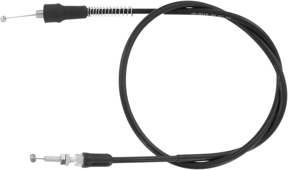 Lightweight MOTION PRO Black Vinyl Throttle Cable – Pull – 2 – Yamaha 05-0315 Excellent