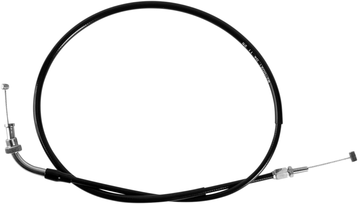 Efficient MOTION PRO Black Vinyl Throttle Cable – Push – Honda 02-0021 Official