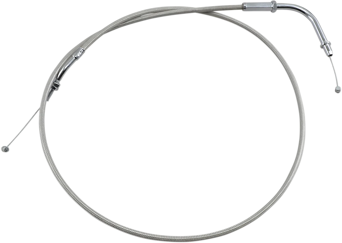 Refined MOTION PRO Throttle Cable – Pull – Yamaha – Stainless Steel 65-0263 Sophisticated
