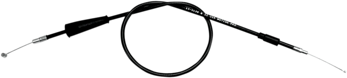 Minimalist MOTION PRO Black Vinyl Throttle Cable – Push Pull – KTM 10-0138 Optimized