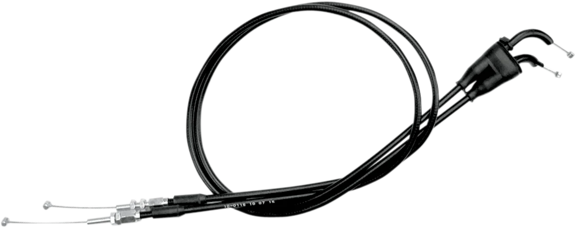 Certified MOTION PRO Black Vinyl Throttle Cable – Push Pull – 3 – KTM 10-0116 Dependable