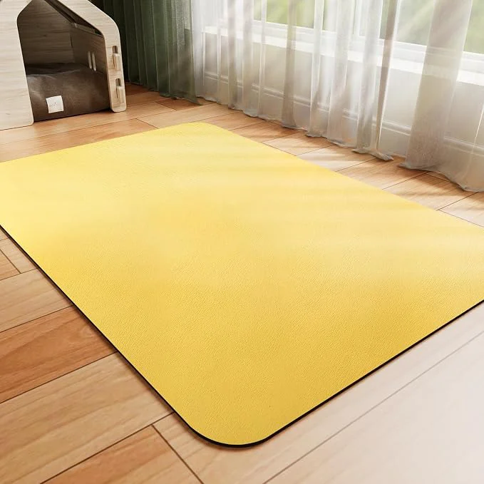 Versatile Dog Food Mat – Absorbent Cat Mat Minimalist