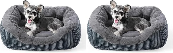 Classic INVENHO Small Dog Bed for Small Dogs Cat Beds for Indoor Cats Washable Practical