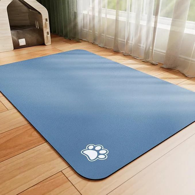 Durable Dog Food Mat – Absorbent Cat Mat Enhanced