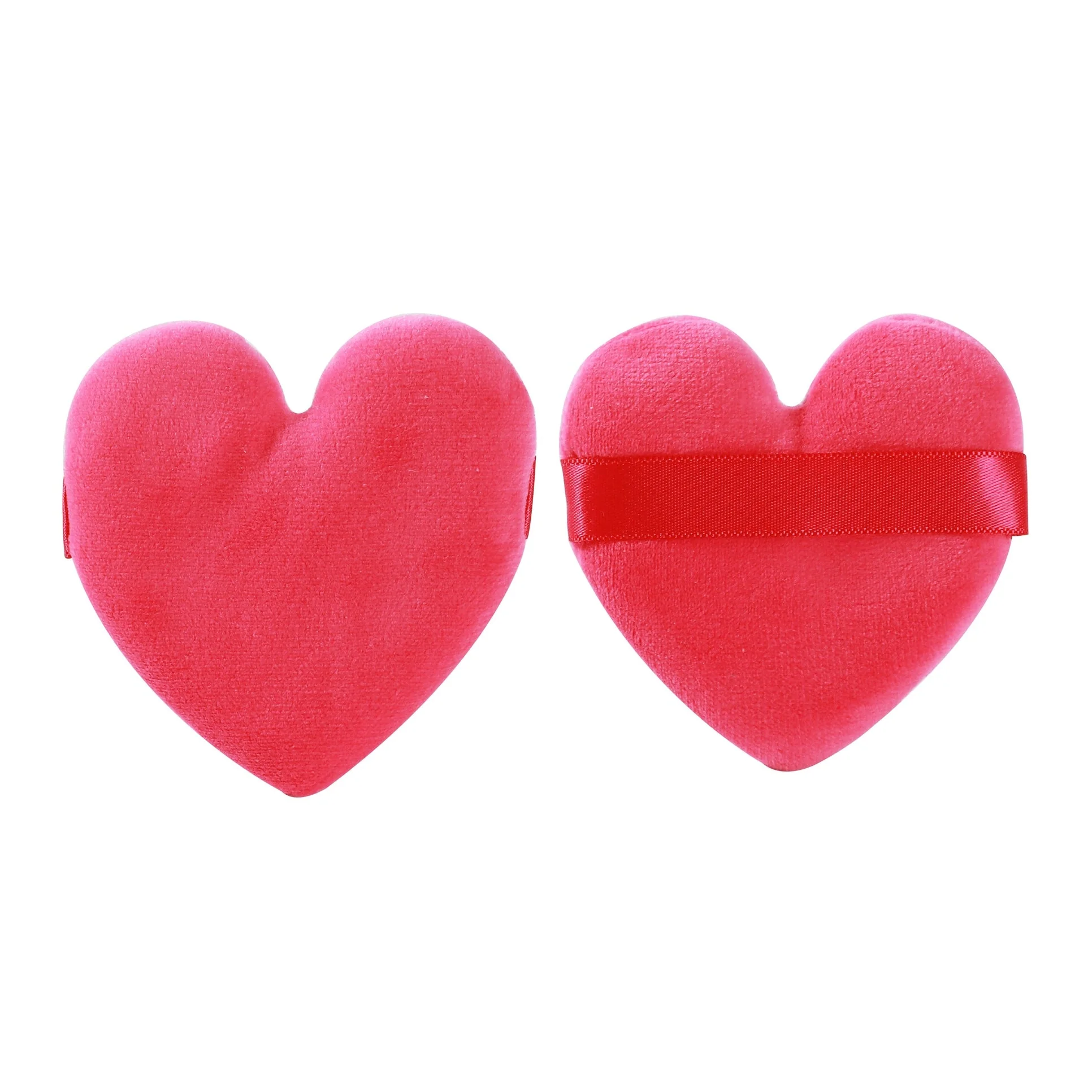 High-Grade Heart Cosmetic Puff Set Certified