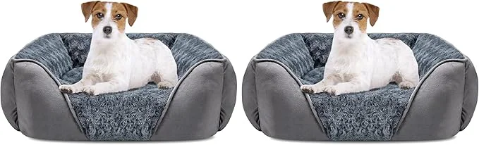 Dependable INVENHO Dog Bed Medium Size Dog Orthopedic Warming Soft Calming Sleeping Puppy Long-Lasting