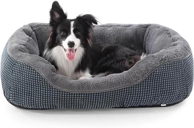 User-Friendly INVENHO Dog Bed Medium Size Orthopedic Warming Soft Calming Sleeping Puppy Bed Refined
