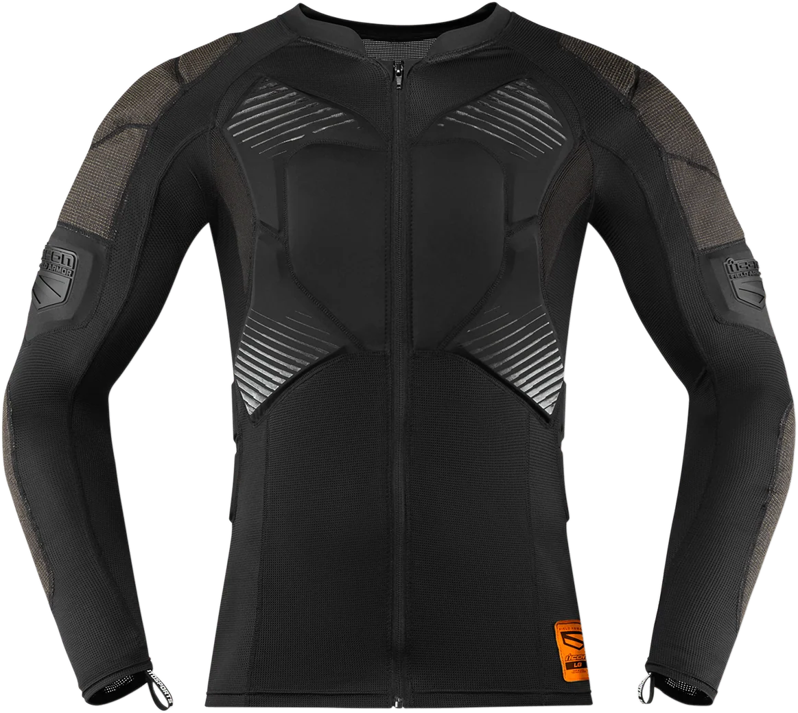 Easy-to-Use ICON Field Armor™ Compression Shirt – Black – Medium 2701-0988 Advanced