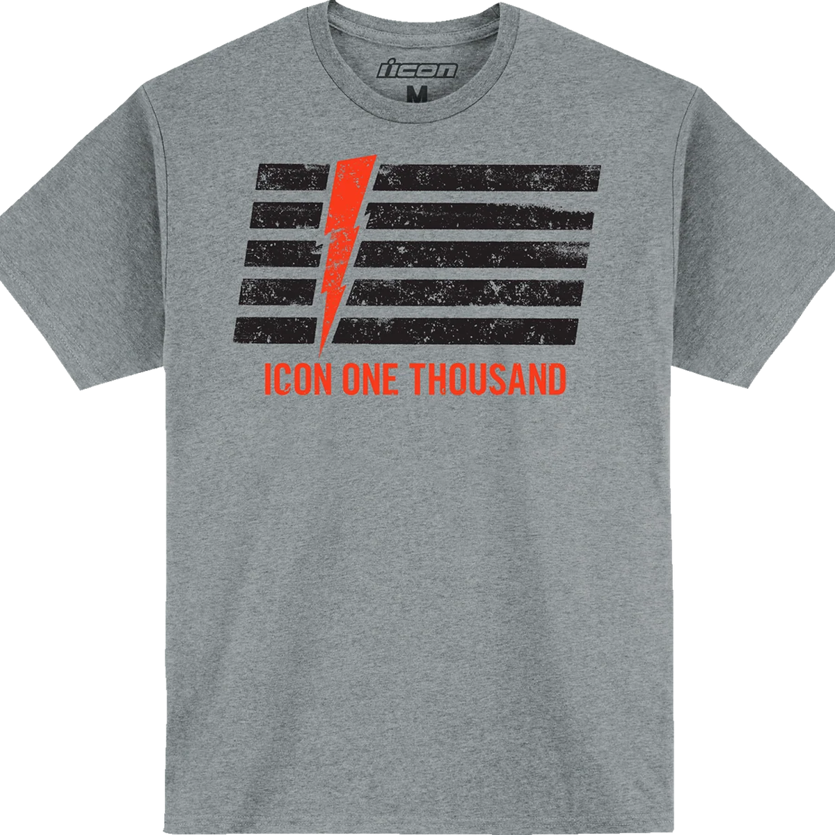 Top-Quality ICON Invasion Stripe™ T-Shirt – Gray – XL 3030-23481 Professional