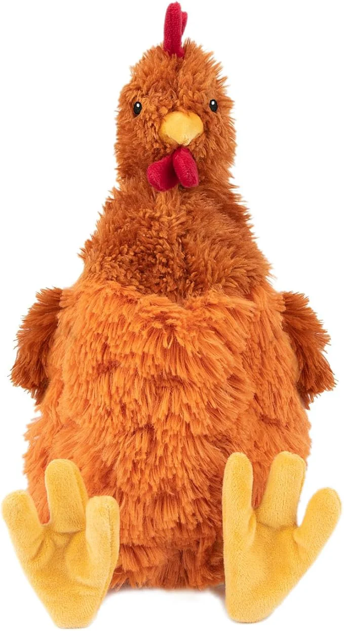 Pure Pet Supplies Interactive Squeaky Dog Chew Toy I Dog Toys for Chewers Small Medium Large Dogs and Fetch Lovers – Crinkle Chicken Brown LargeAbout This Contemporary