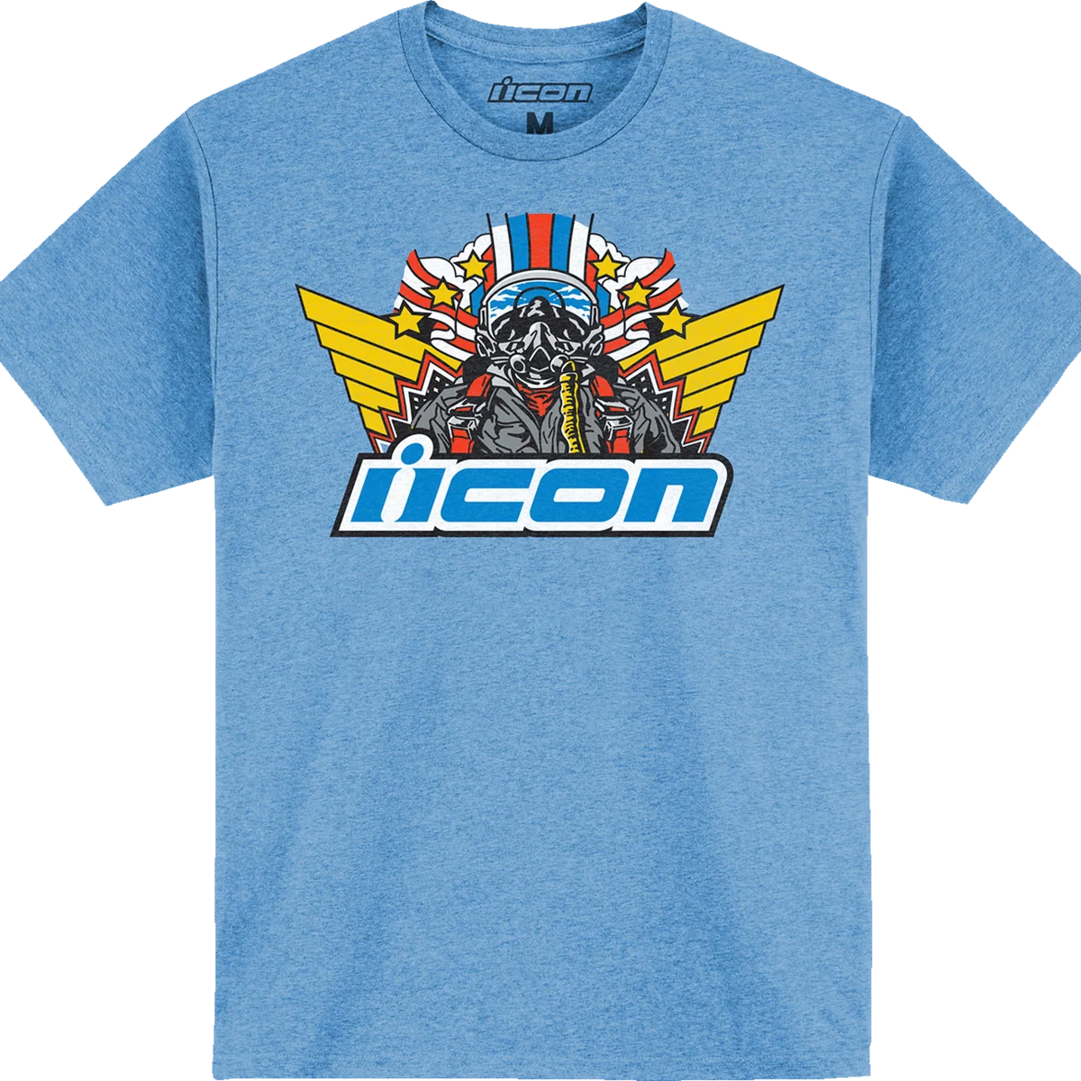 Easy-to-Use ICON Flyboy™ T-Shirt – Blue – Medium 3030-23467 Traditional