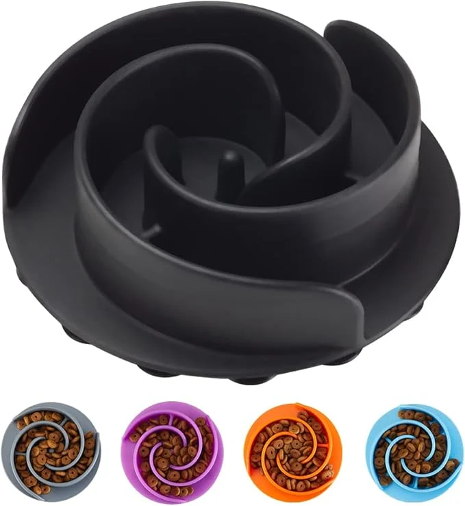 Comfortable Slow Feeder Dog Bowls Insert Animire Soft Silicone Slow Eating Dog Food Bowl for Small Medium and Large Dogs Compatible with Regular and d BowlsAbout ThisOverview Clean