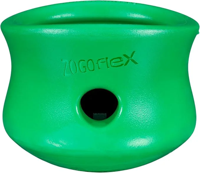 Responsible WEST PAW Zogoflex Toppl Interactive Treat Dispensing Puzzle Dog Toy for Mental Stimulation Enrichment-Holds Kibble Treats-Lickable zable Dishwasher Safe-Made in USA-XL-Clover GreenAbout This Modern