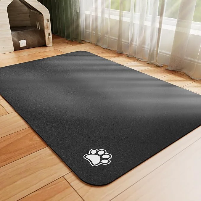 Detailed Dog Food Mat – Absorbent Cat Mat Easy-to-Use
