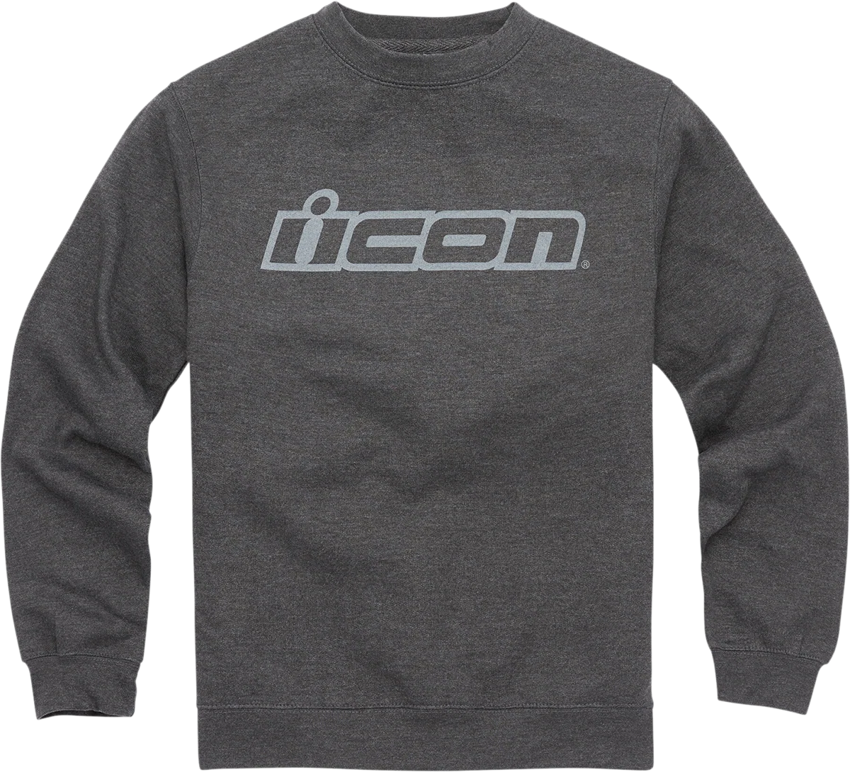 Minimalist ICON ICON Slant™ Crewneck Sweatshirt - Charcoal - Medium 3050-5837 Superior