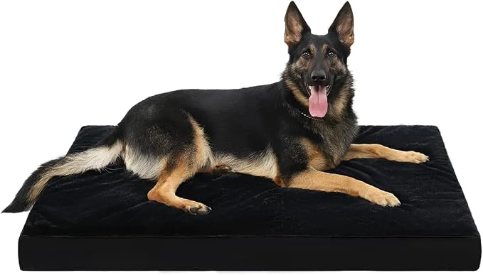 Expertly Made KSIIA Orthopedic Dog Bed Crate Waterproof Pet Mats Traditional