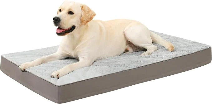Stylish KSIIA Orthopedic Dog Bed Dog Crate Bed Waterproof Refined