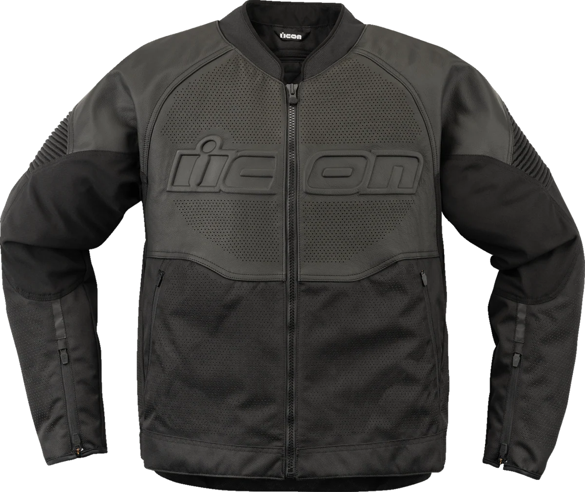 Organic ICON Overlord3™ Leather Jacket – Black – Medium 2810-4113 Stylish