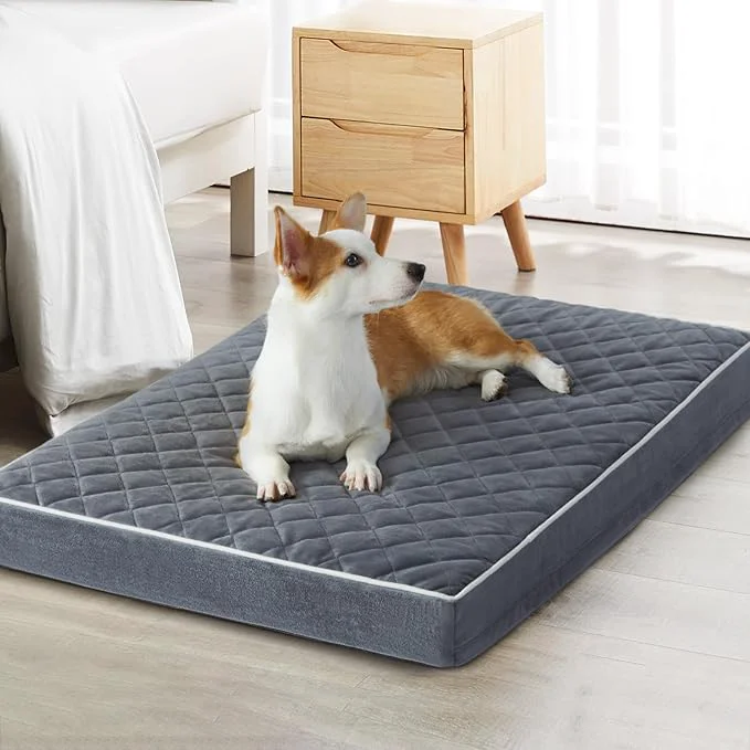 Verified WNPETHOME Orthopedic Dog Bed for Crate Waterproof Extra Large Dogs Bed Excellent