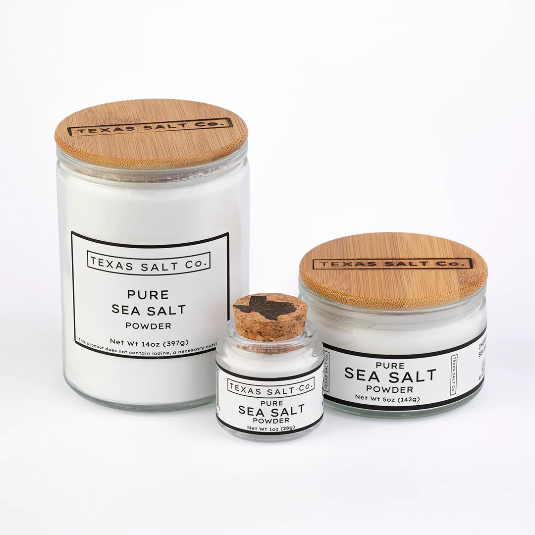 Soft Pure Powder Sea Salt Excellent
