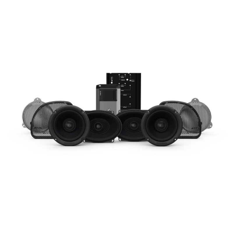 Contemporary Rockford Fosgate 2014 Harley Davidson Road Glide Street Glide CVO Stage 2 Audio Kit Advanced