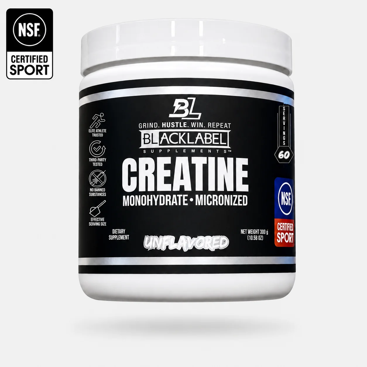Certified CREATINE MONOHYDRATE Efficient
