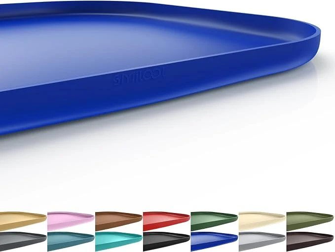 Fine Silicone Pet Feeding Mat with Raised Edge Quality