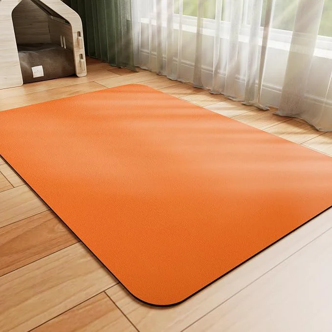 Fine Crafted Dog Food Mat – Absorbent Cat Mat Premium Material