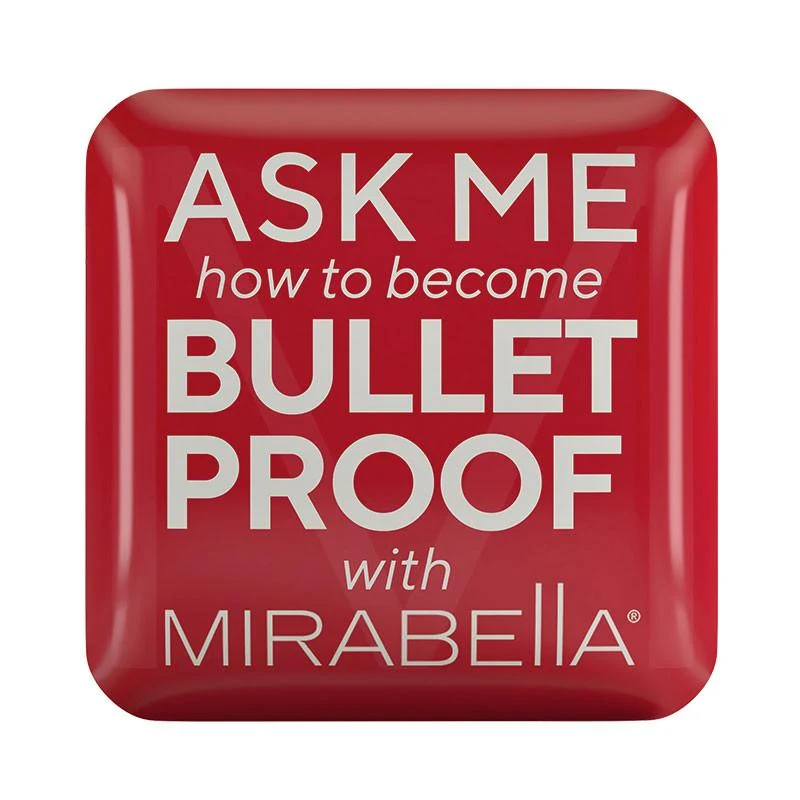 Premium Bulletproof Button Pin Unique