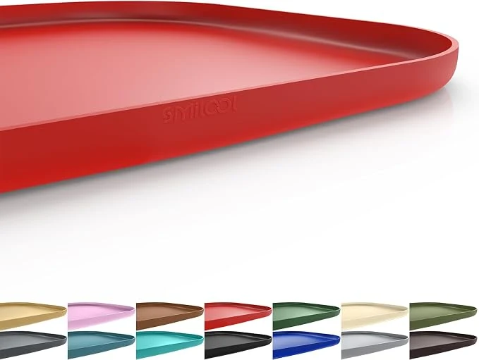 Reusable Silicone Pet Feeding Mat with Raised Edge Innovative