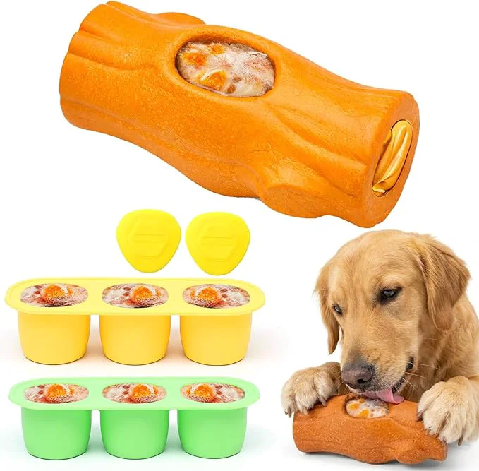 Professional Orange Dog Toys for Aggressive Chewers Interactive Indestructible Dog Toys with Frozen Treat Function Durable Dog Puzzle Toy for Large Medium Dogs Reduces Anxiety Extends PlaytimeAbout This Trusted