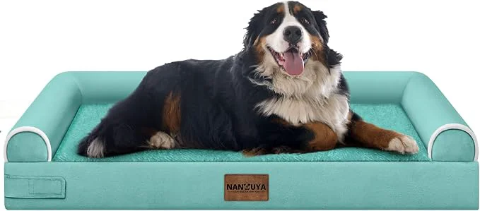Comfortable Large Dog Bed Orthopedic Washable Jumbo Dog Bed Bolster Extra Large Dogs Egg Stylish