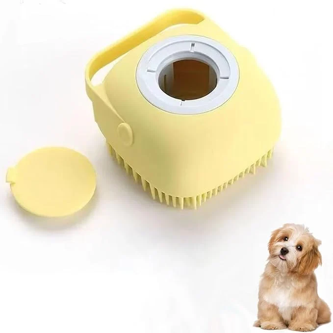 Superior Pets Bath Brush Scrubber for Bath Dog Shampoo Brush Dog Washing Shower Smart