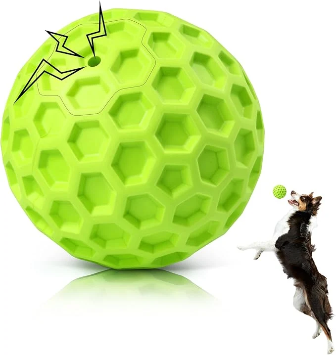 Verified Indestructible Squeaky Dog Balls Interactive Dog Toys for Aggressive Chewers Large Breed for Relieving Anxiety Dog Chew Toys Balls for Aggressive Chewers Outdoor Dog Toys Dog Water ToysAbout This User-Friendly