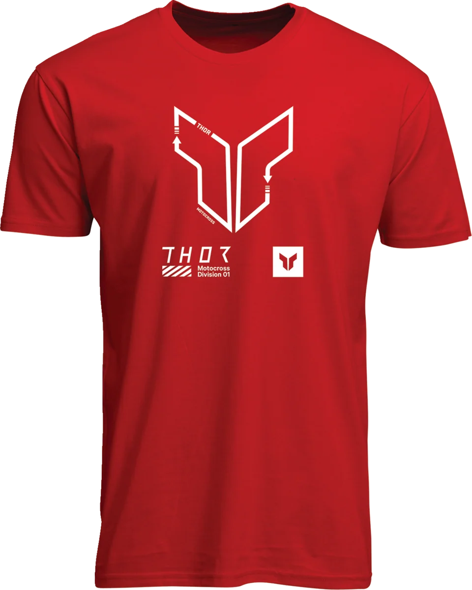 Smart THOR Trax T-Shirt – Red – Medium 3030-24560 Environmentally Friendly