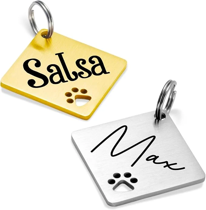 Detailed Ultra Joys Dog Tags Personalized Solid