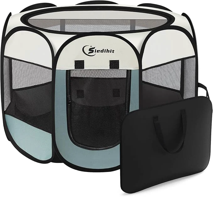 Expertly Made Dog Cat Playpen Puppy Pet Playpen Indoor Reliable