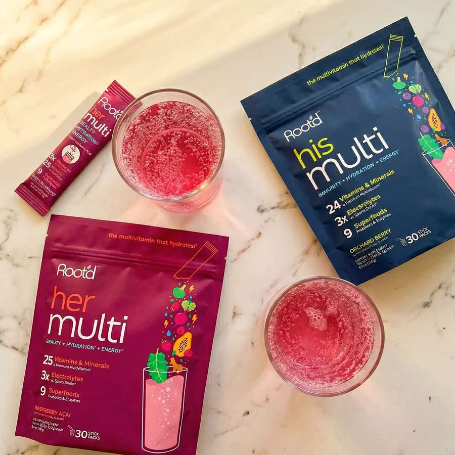 Recyclable Couples Wellness Pack – The Hydrating Multivitamin – For Her Him Breathable