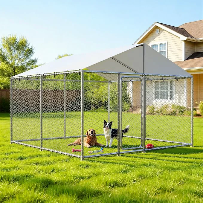 Stylish 10’x10′ Large Outdoor Dog Kennel Outside Sophisticated