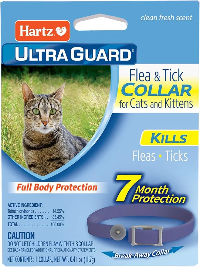 Easy-to-Use Hartz UltraGuard Purple Flea Tick Collar for Cats and Kittens – 7 Month ProtectionAbout ThisOverview Premium