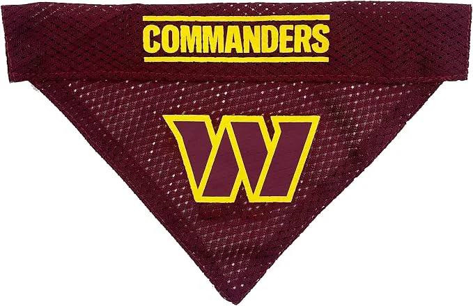 Premium Material Pets First NFL Dog Bandana Flexible