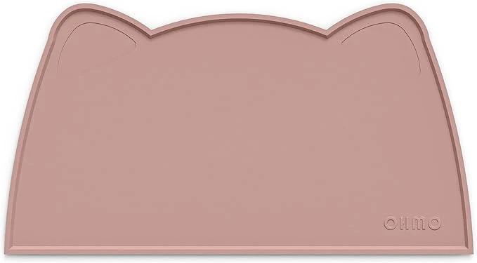 Powerful OHMO – Cat Food Mat Silicone Pet Feeding Mat for Floor Non-Skid Waterproof Dog Water Bowl Tray Easy to Clean Pet Placemat Rose 20 12 About ThisOverview Casual