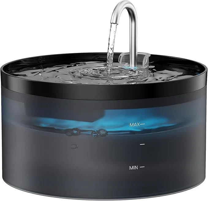 Selected Cat Water Fountain Pet Fountain Cat Water Dispenser – 108oz 3.2L Automatic Pet Drinking Waterer Bowls Indoor – Quiet Dog Dispenser – Black Faucet Dog Bowl – Easy CleaningAbout ThisOverview Unique