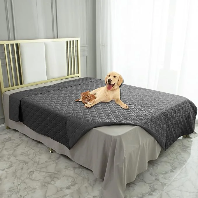 Superior Ameritex Waterproof Blanket Reversible Dog Bed Cover Pet Blanket Secure