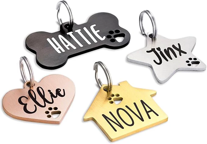 Premium Material Ultra Joys Dog Tags Personalized Smooth