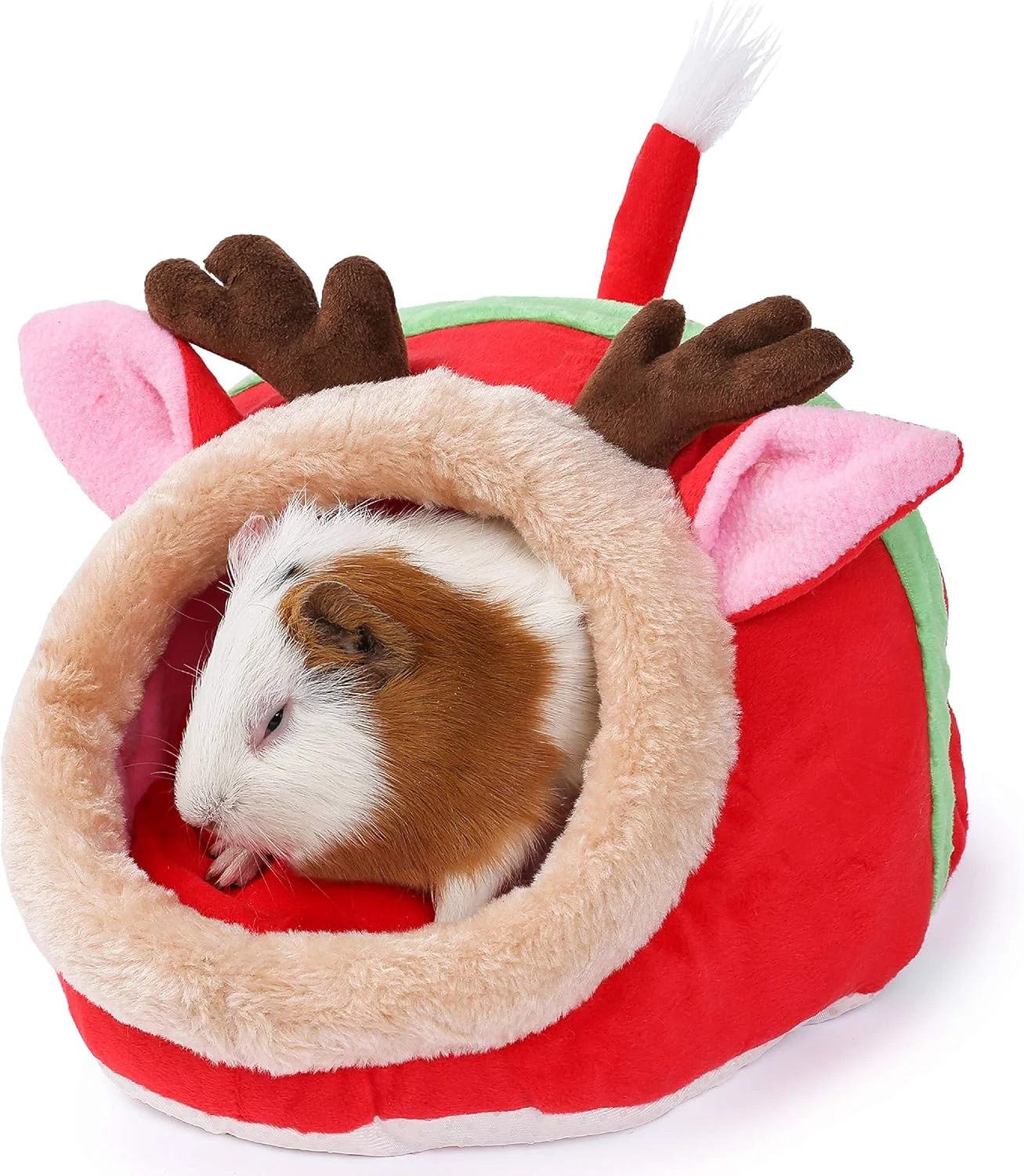 Modern JanYoo Guinea Pig Rabbit Ferret Bed Hide Huts Removable Cushion for Rat Accessories Toys Exclusive
