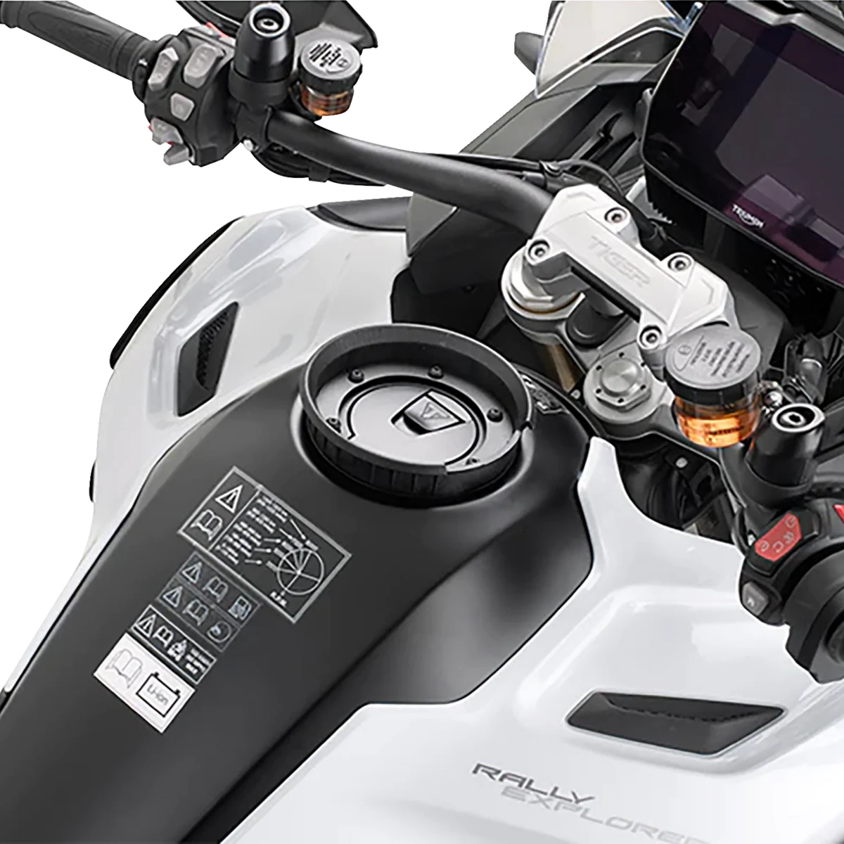 Pure GIVI Tanklock Ring – Triumph BF74 Relaxed