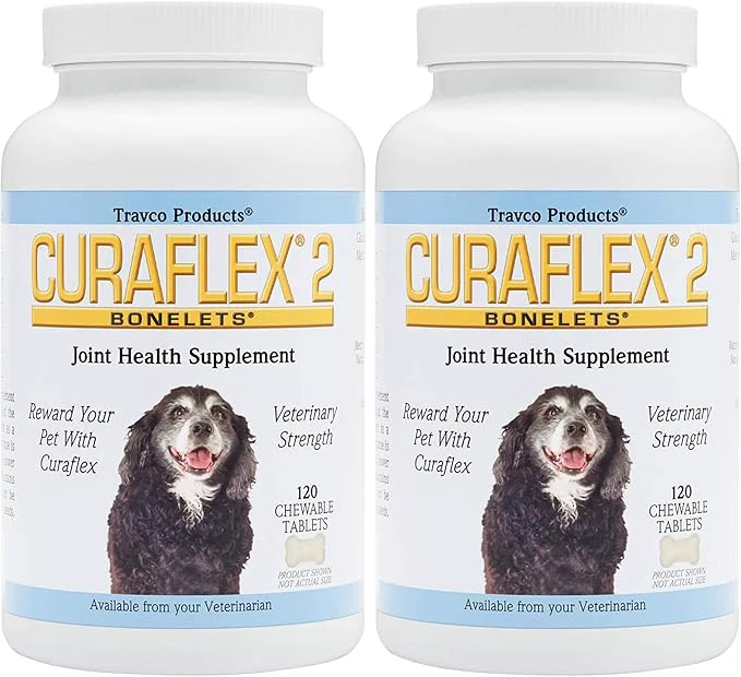 Fast Nutramax Curaflex 2 Joint Health Supplement for Dogs 120 Chewable Tablets Pack of 2 About This Superior
